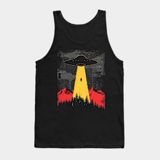 area 51, aliens, resident alien, abduction, alien invasion, ufo, sci fi, extraterrestrial, space, roswell, flying saucer, ufos Tank Top